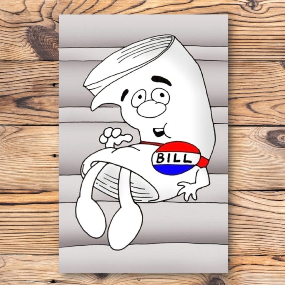 School House Rock I'm Just A Bill Retro Nostalgic Refrigerator Locker Magnet